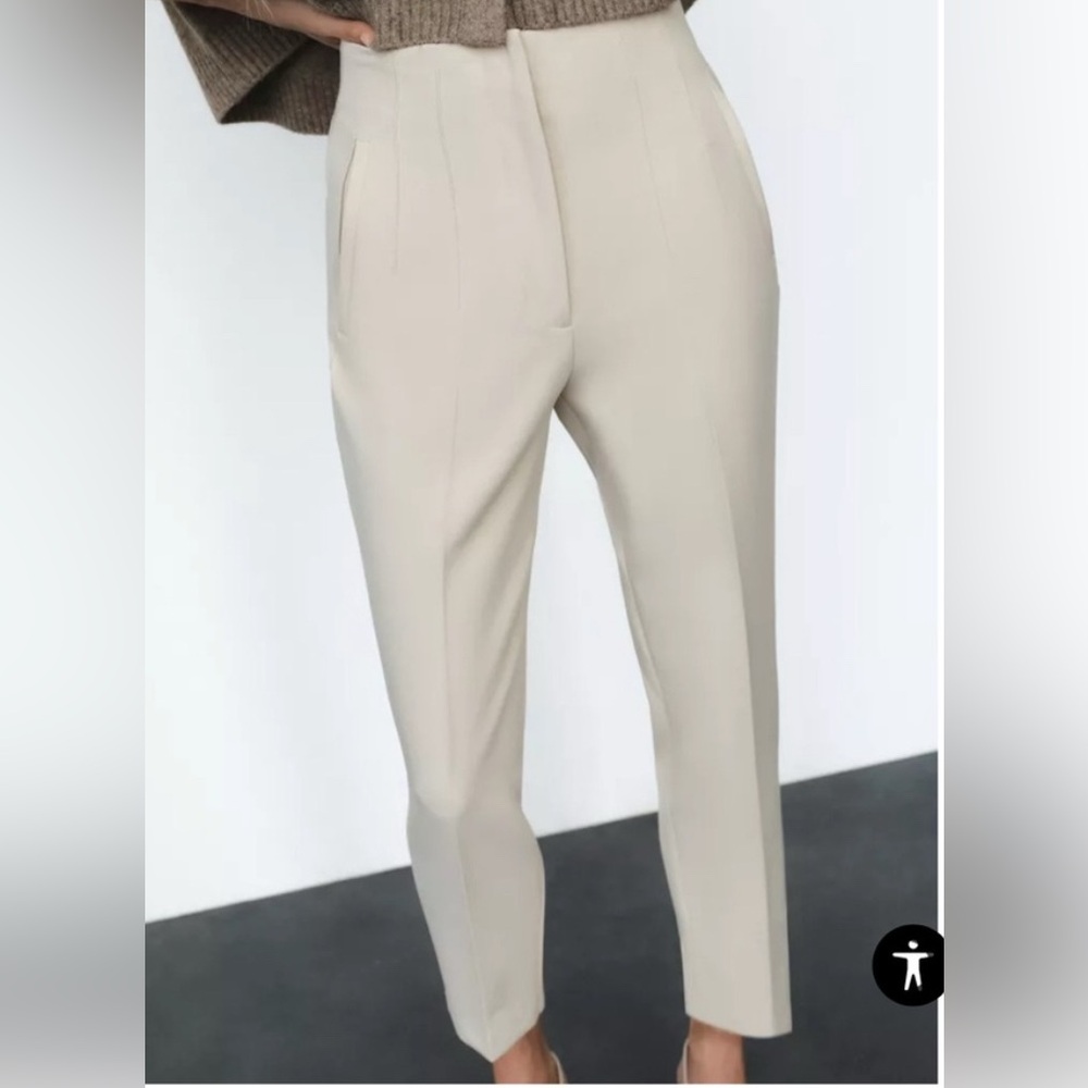 Zara High-Waist Pants